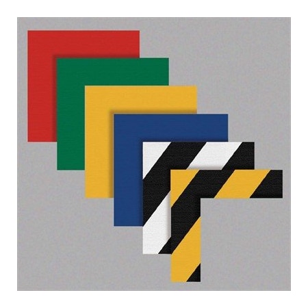 Nmc Die Cut Shape, Vinyl, Solid, 2in W., 6in L., 0.02 in Thickness LN124